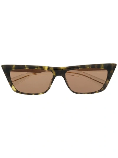 Christian Roth Cr-701 Shield Sunglasses In Green
