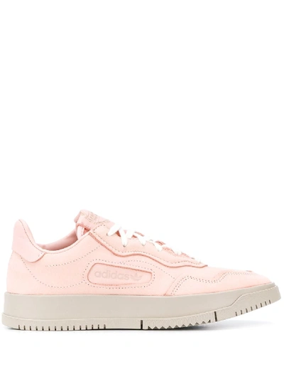 Shop Adidas Originals Sc Premiere Low-top Sneakers In Pink