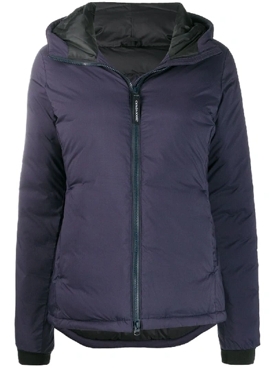 Shop Canada Goose Padded Down Jacket In Blue