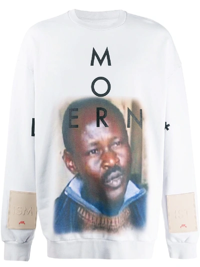 Shop A-cold-wall* Photo Print Jumper In White