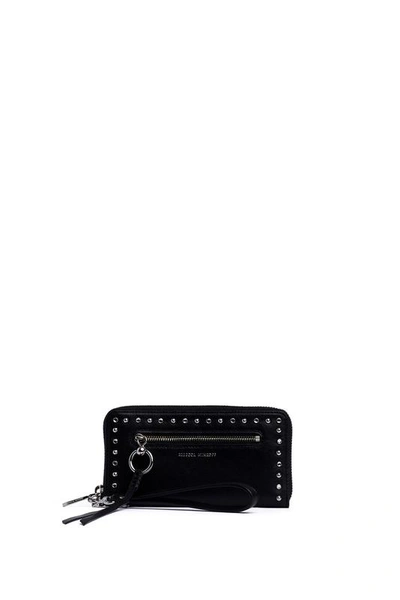 Shop Rebecca Minkoff Gabby Phone Wallet With Studs In Black