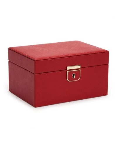 Shop Wolf Palermo Small Jewelry Box In Red