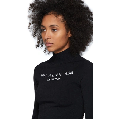 1017 ALYX 9SM 黑色“EX NIHILO”高领衫