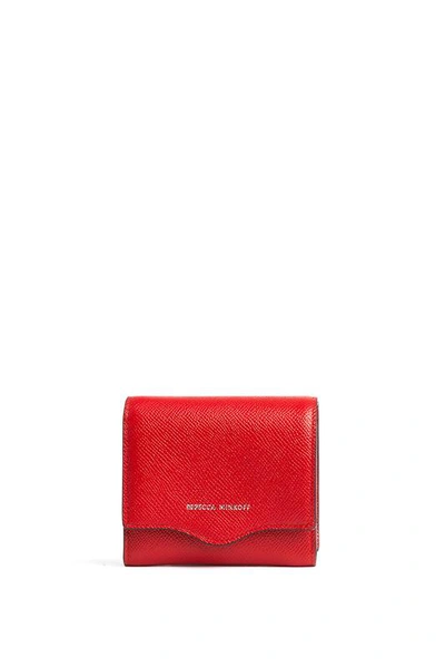 Shop Rebecca Minkoff Bi-fold Id Wallet In Tomato