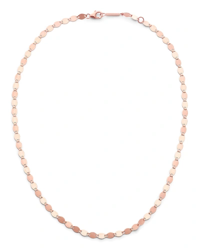 Shop Lana 14k Large Nude Chain Choker Necklace In Rose Gold
