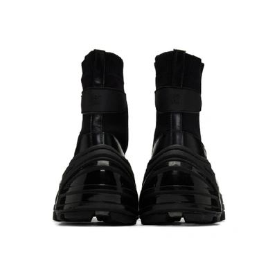Shop Alyx 1017  9sm Black Knit Boots