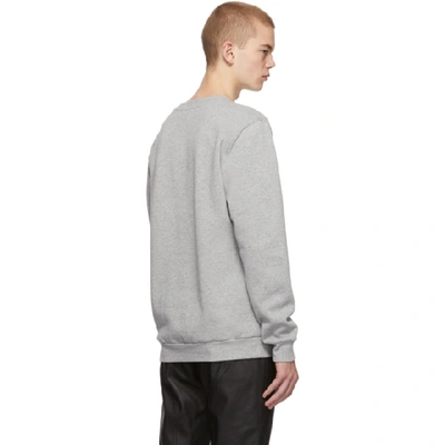 Shop Alyx Grey Visual Sweatshirt In Gry0001