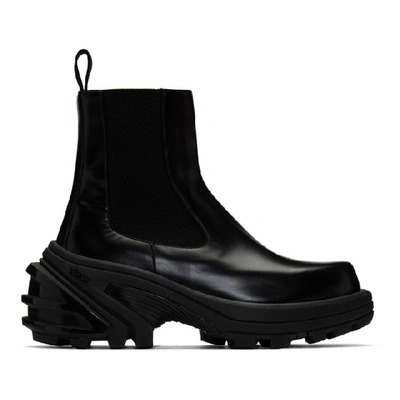 Shop Alyx 1017  9sm Black Removable Vibram Sole Chelsea Boots