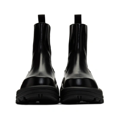 Shop Alyx 1017  9sm Black Removable Vibram Sole Chelsea Boots