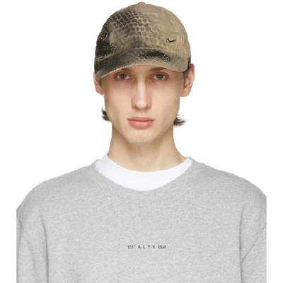 Shop Alyx 1017  9sm Beige Nike Edition Logo Cap In Beg0003