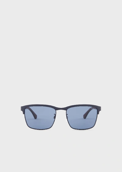 Shop Emporio Armani Sunglasses - Item 46674410 In Blue