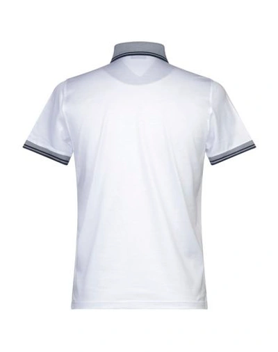 Shop Gran Sasso Polo Shirts In White