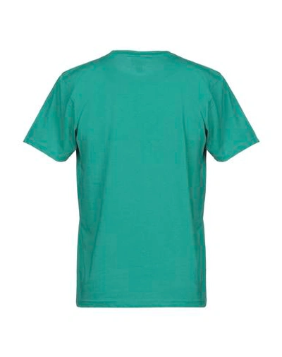 Shop Kappa Man T-shirt Green Size L Cotton