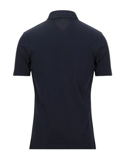 Shop Altea Polo Shirts In Dark Blue