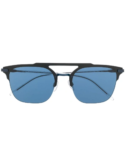 Shop Emporio Armani Ea2090 309280 Sunglasses In Black