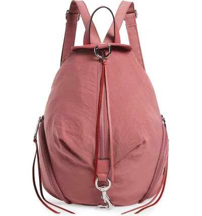 Shop Rebecca Minkoff Julian Nylon Backpack In Fig
