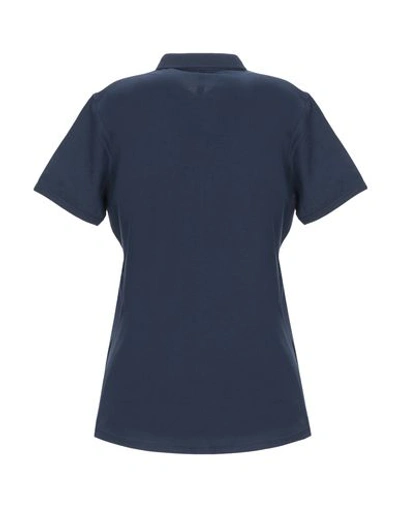 Shop Sun 68 Polo Shirt In Dark Blue