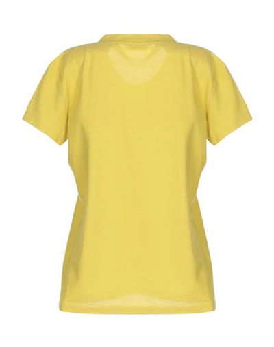 Slowear T-shirts In Yellow