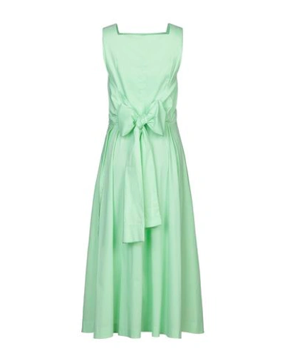 Shop Liviana Conti Long Dresses In Light Green