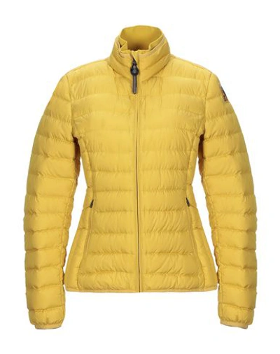 Shop Parajumpers Down Jacket In Ocher