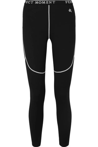 Thermal Ski Leggings (Black)