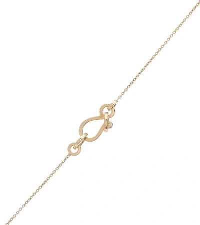 Shop Sophie Bille Brahe Perla Simple 14kt Yellow Gold And Pearl Necklace