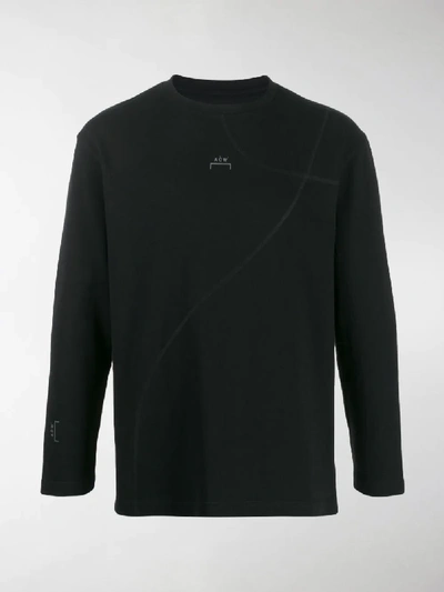 Shop A-cold-wall* * Overlocked Seam Sweatshirt In Black