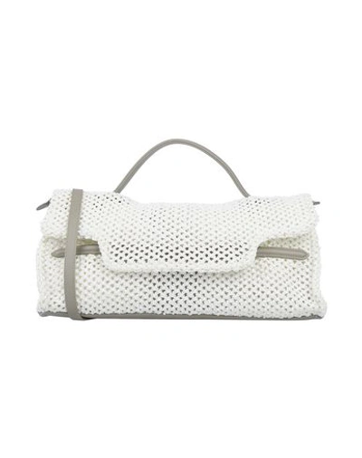 Shop Zanellato Handbag In White
