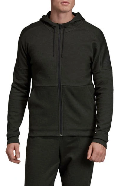 Adidas Originals Adidas Men's Stadium Id Zip Hoodie In Legend Earth/ Black  | ModeSens