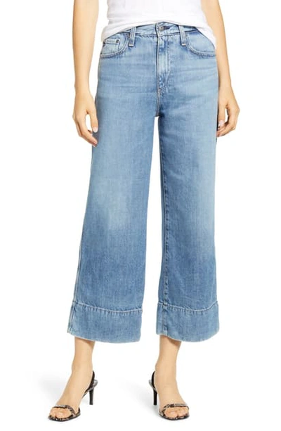 Shop Ag Etta High Waist Crop Wide Leg Jeans In Inescapable