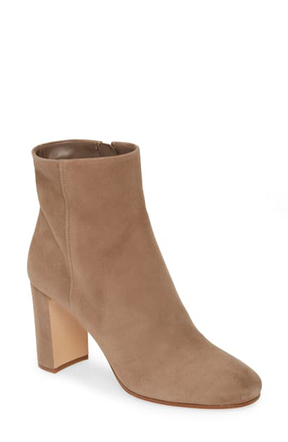 prada block heel bootie