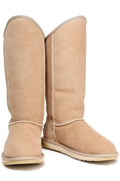 Shop Australia Luxe Collective Cosy Shearling Boots In Sand