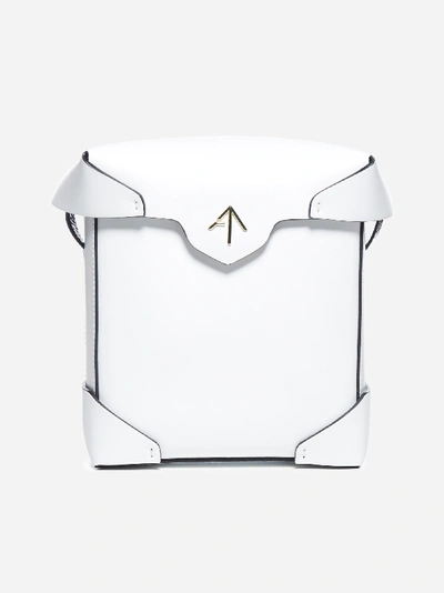 Shop Manu Atelier Mini Pristine Leather Bag