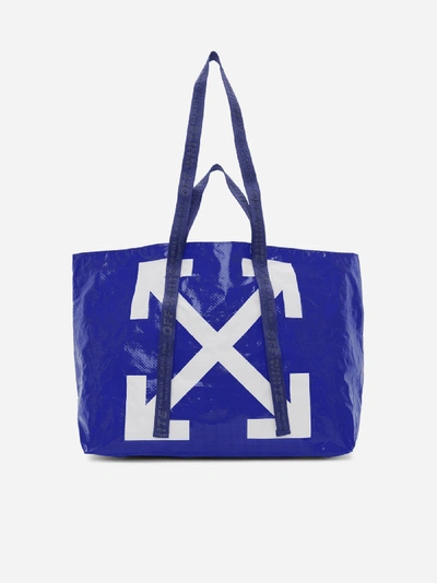 Shop Off-white Shopper Con Frecce-logo