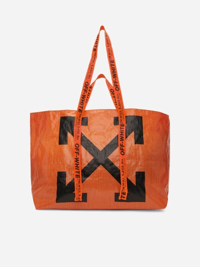 Shop Off-white Shopper Con Frecce-logo