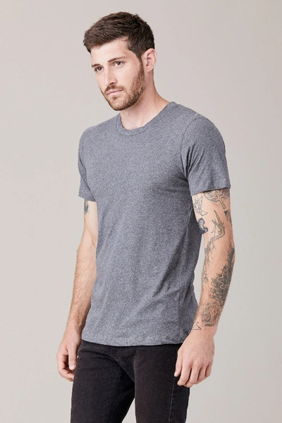 Shop Lna Men's Short Sleeve Crew In Grey