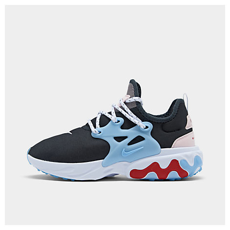 Nike Women's React Presto Low-top Sneakers In Off Noir, Light Soft Pink,  Light Blue & Gym Red | ModeSens