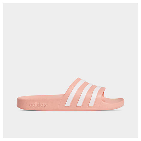 Adidas Originals Adidas Women S Originals Adilette Aqua Slide Sandals In Pink Modesens