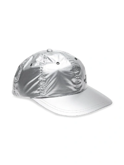 Supreme X The North Face Metallic 6-panel Cap In Silver | ModeSens