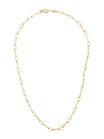 Shop Azlee Gold Women's 18kt Gold Chain Link Necklace In Not Applicable