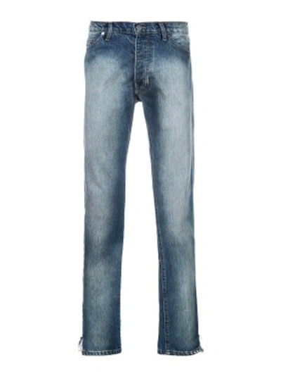 Shop Rhude Dirt Road Denim In Grey