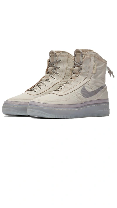 Shop Nike Wmns Air Force 1 Shell In Grey