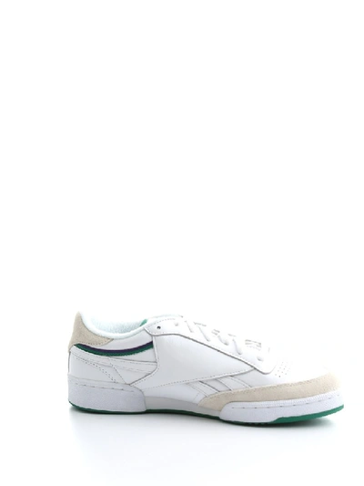 Shop Reebok Club Leather Sneakers In White