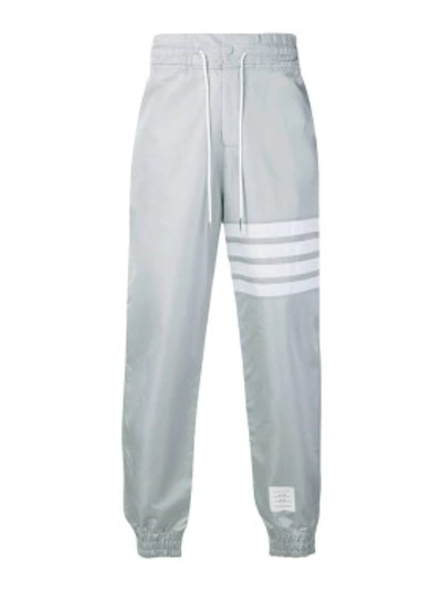 Shop Thom Browne 4-bar Track Trousers In White