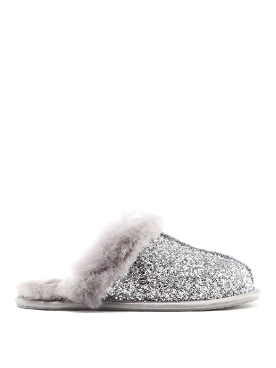 Shop Ugg Scuffette Ii Cosmos Slippers In White