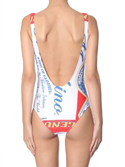 Shop Moschino Swimsuit In Multicolor