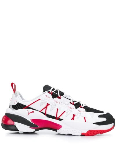 Shop Puma Lqd Cell Omega Sneakers In White