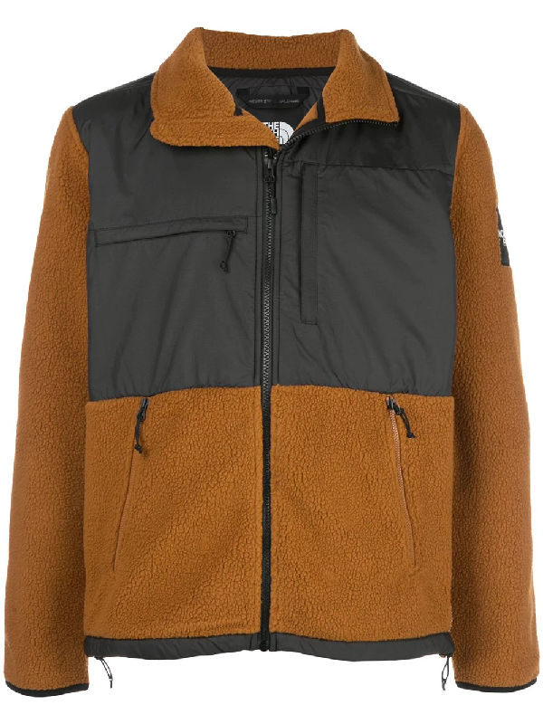 north face denali brown
