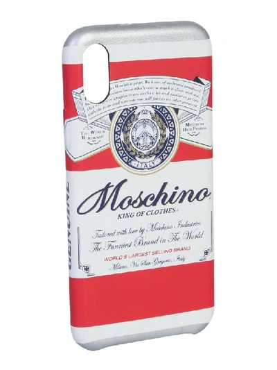 Shop Moschino Iphone X/xs Cover In Multicolor