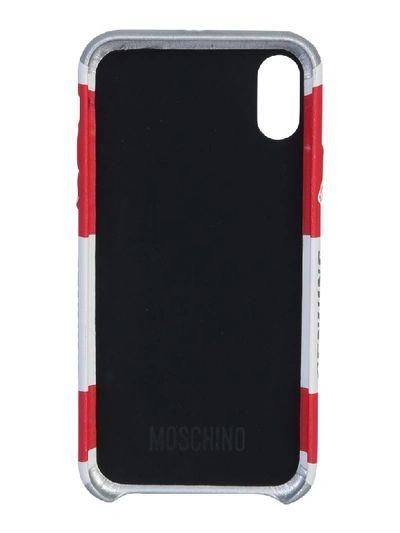 Shop Moschino Iphone X/xs Cover In Multicolor